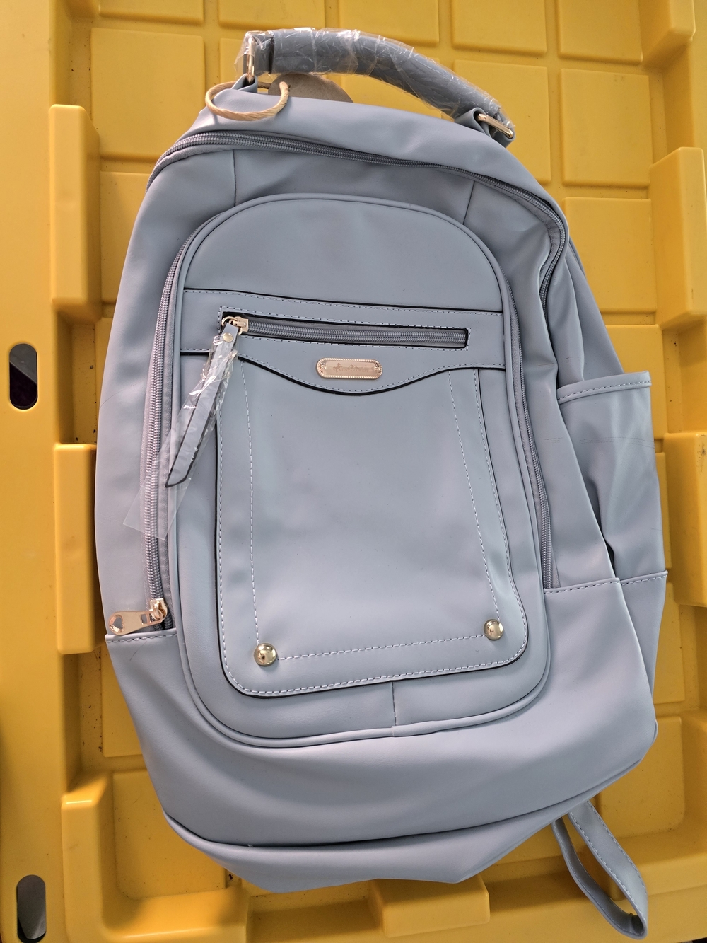 Montana West Light Blue Women's Backpack Tote - Convertible 2-in-1 Carry